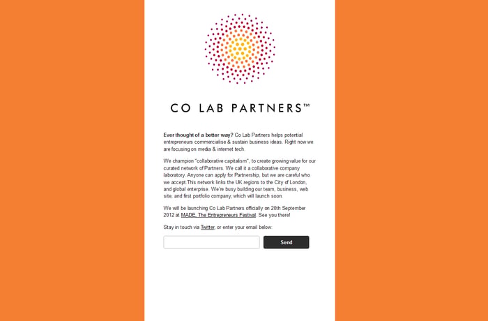 Co Lab Partners website preview
