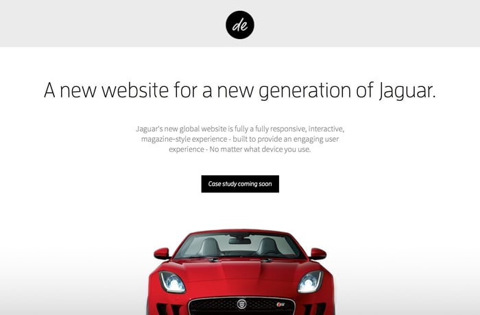 David Eglin website preview
