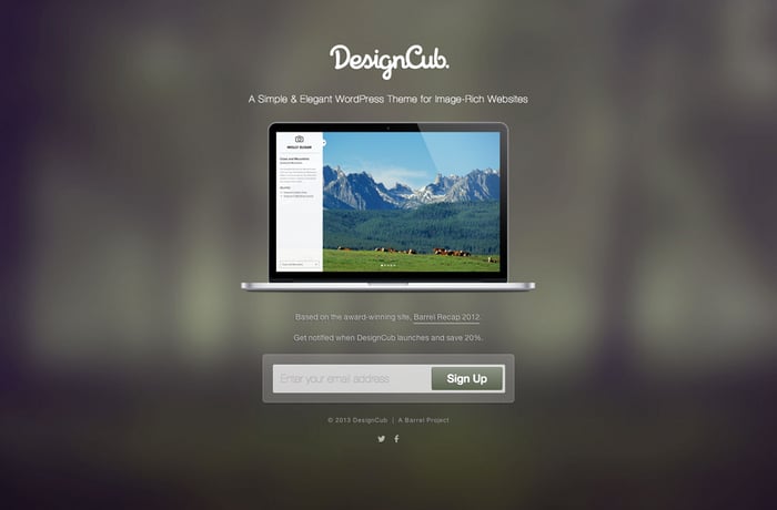 DesignCub website preview