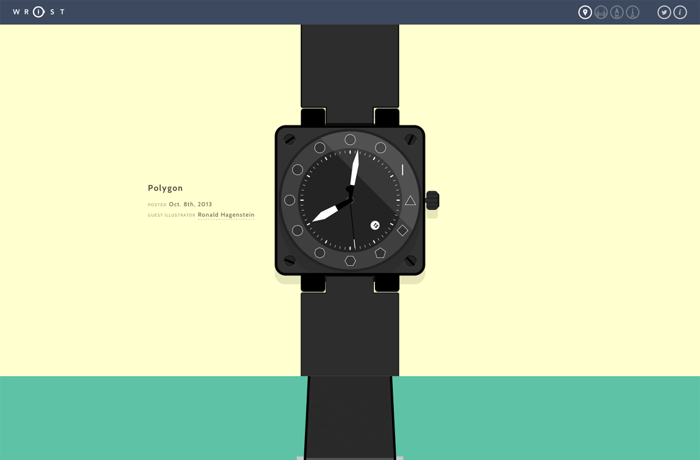 Wrist website preview