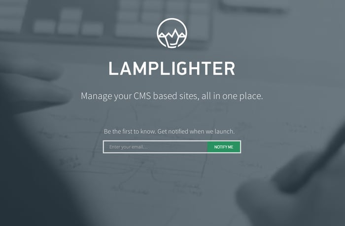 Lamplighter website preview