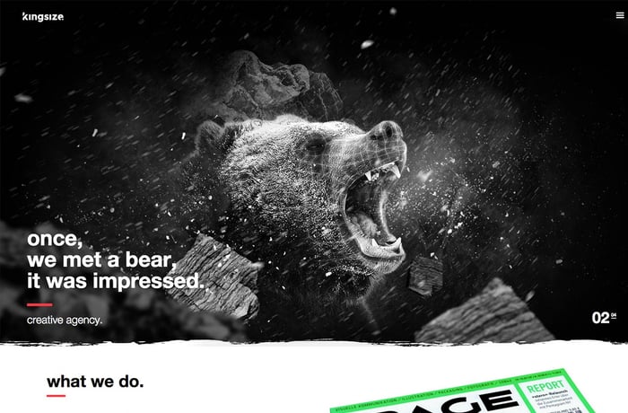 Kingsize website preview