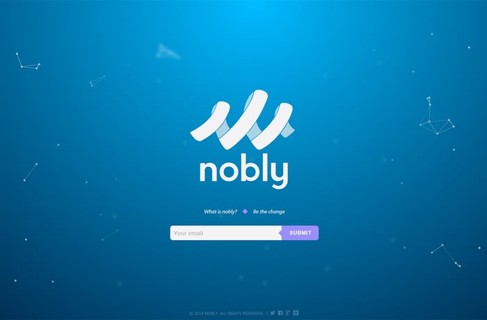 Nobly website preview