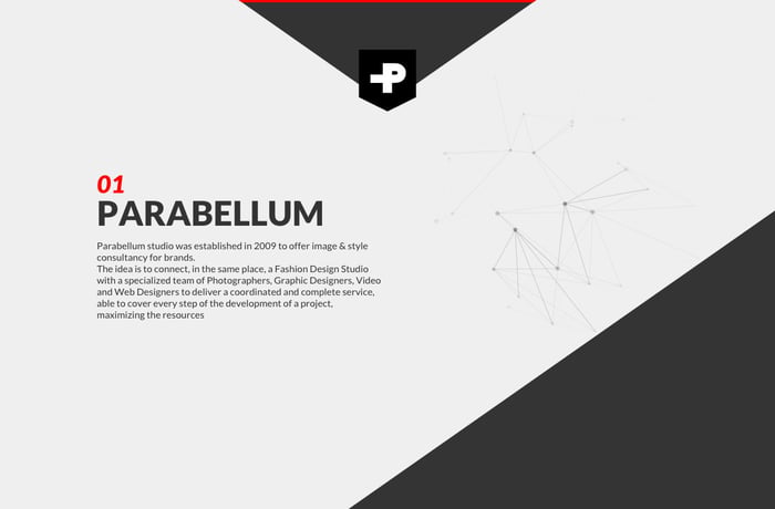Parabellum Studio website preview