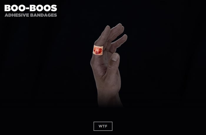 Boo-Boos website preview