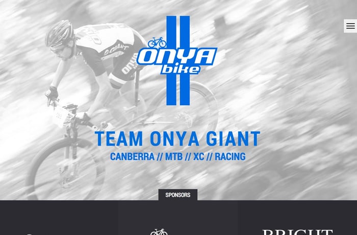 Team Onya Giant website preview