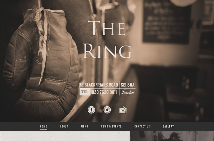 The Ring website preview
