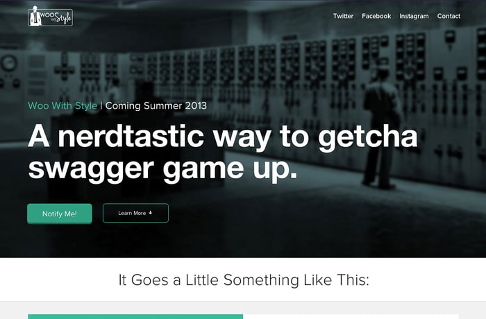 Woo With Style website preview
