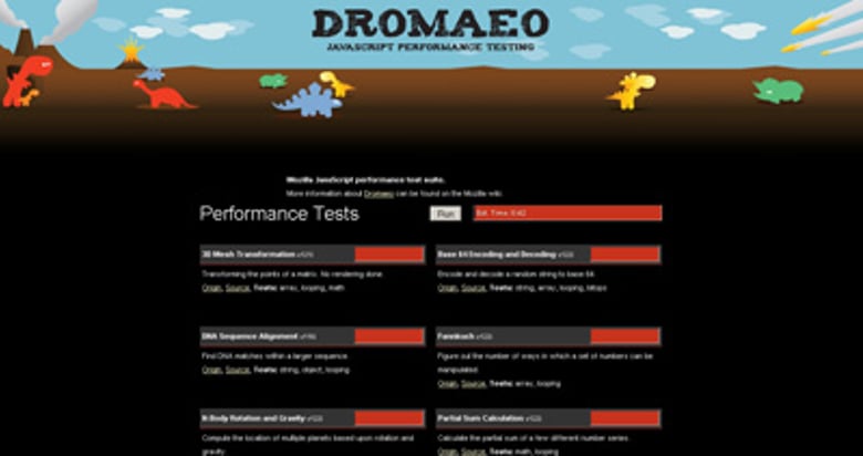 Dromaeo Thumbnail Preview