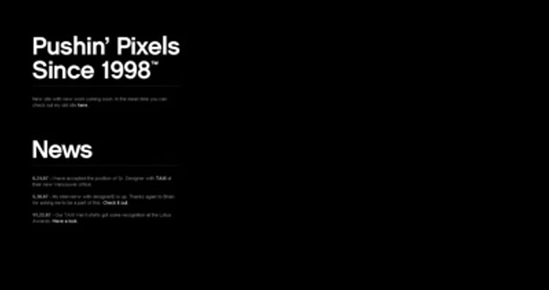 Pushin’ Pixels Since 1998 Thumbnail Preview