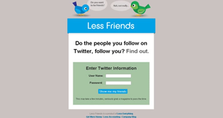 Less Friends Thumbnail Preview