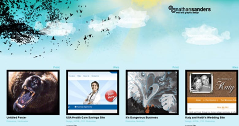 Nathan Sanders Portfolio Thumbnail Preview