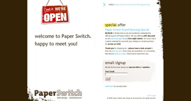 Paper Switch Thumbnail Preview