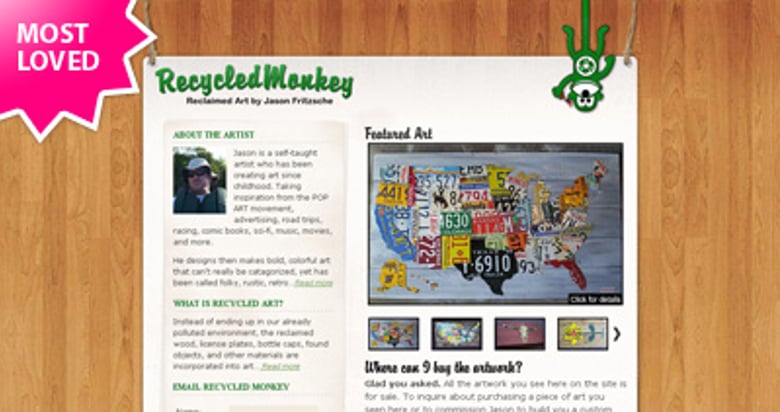Recycled Monkey Thumbnail Preview