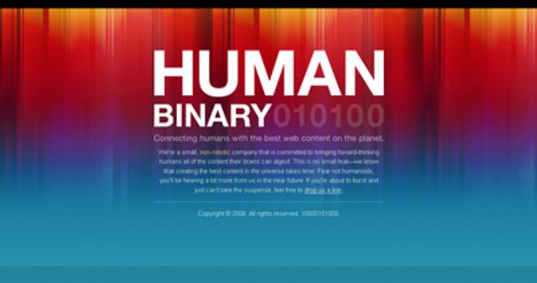 Human Binary Thumbnail Preview