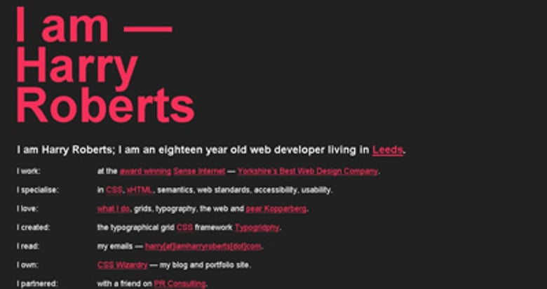 I am Harry Roberts Thumbnail Preview