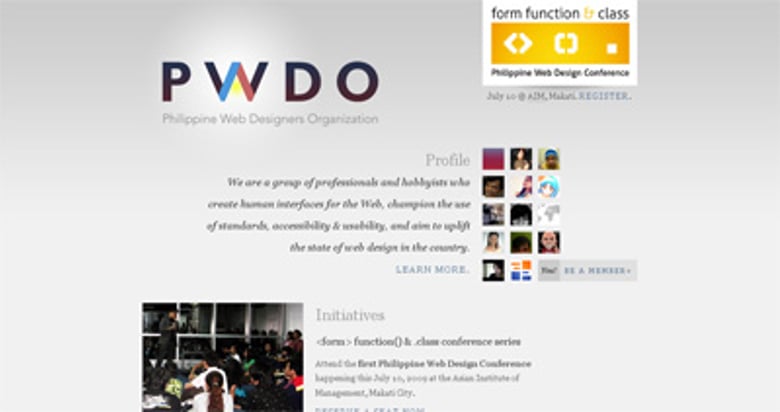 Philippine Web Designers Organization Thumbnail Preview