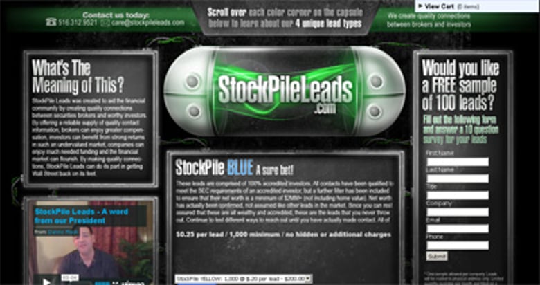 Stock Pile Leads Thumbnail Preview