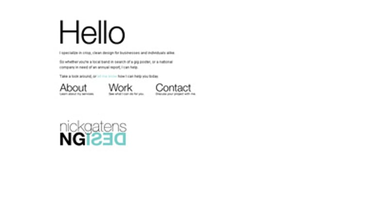 Nick Gatens Design Thumbnail Preview