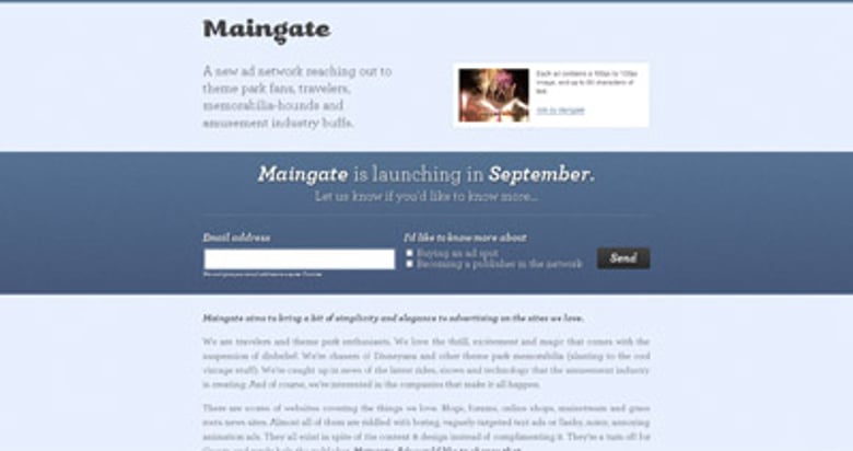 Maingate Ads Thumbnail Preview