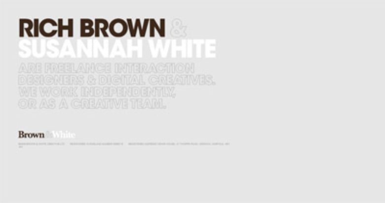 Brown & White Creative Thumbnail Preview