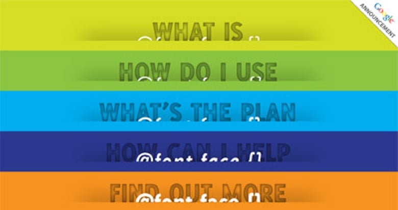 @font-face Thumbnail Preview