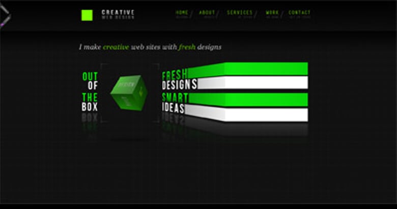 Creative Web Design Thumbnail Preview