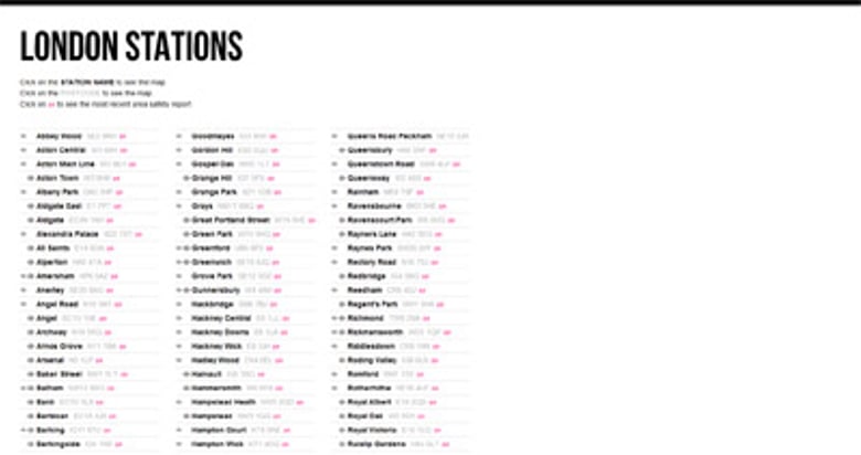 London Stations Thumbnail Preview