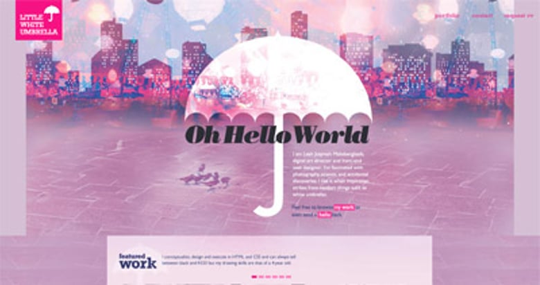 Little White Umbrella Thumbnail Preview