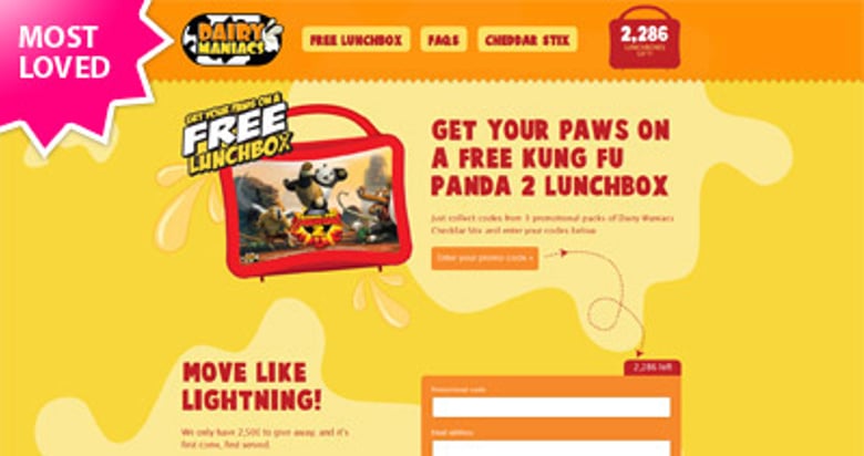 Free Kung Fu Panda 2 Lunchbox Thumbnail Preview