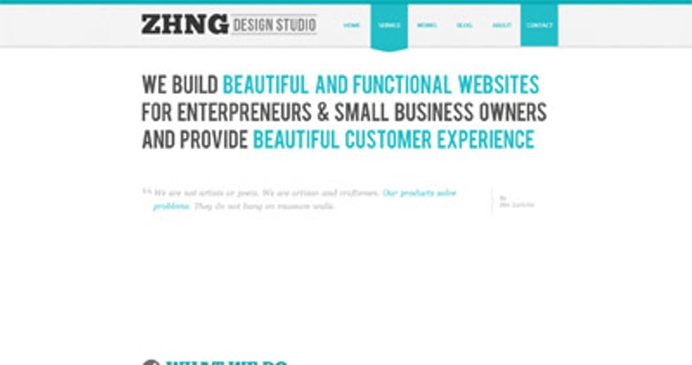 zhng design studio Thumbnail Preview