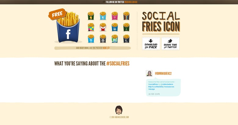 Social Fries Thumbnail Preview