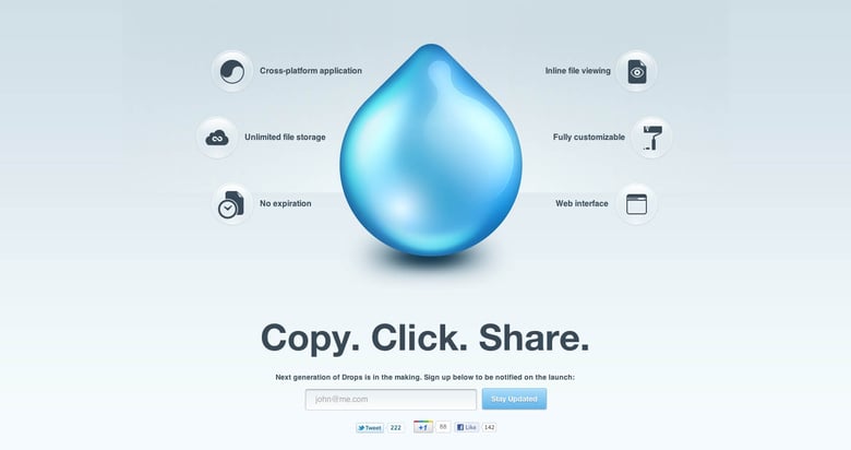 Drops Thumbnail Preview