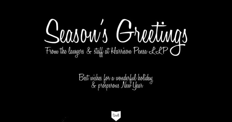 Harrison Pensa LLP eCard Thumbnail Preview