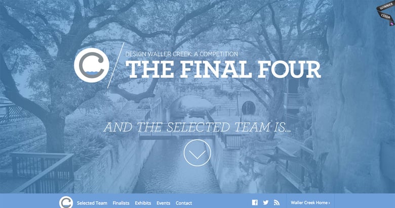 Waller Creek Final Four Thumbnail Preview