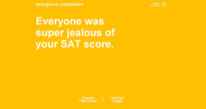 Emergency Compliment Thumbnail Preview