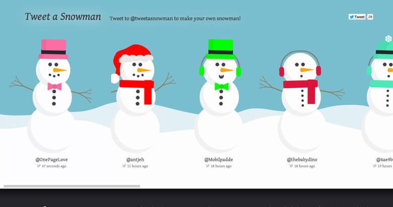 Tweet a Snowman Thumbnail Preview