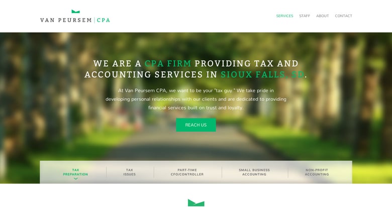 Van Peursem CPA Thumbnail Preview