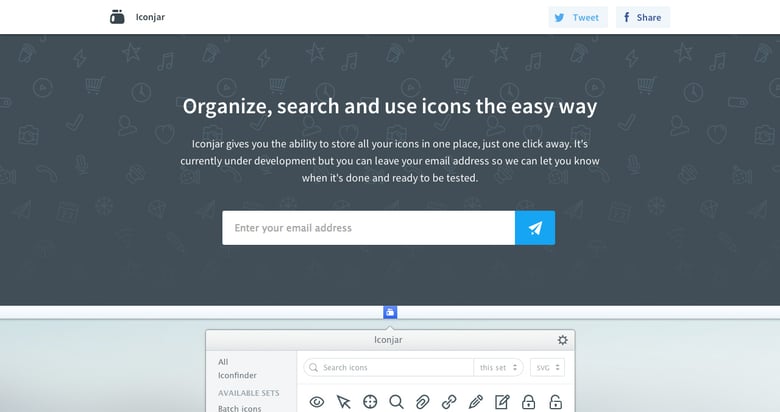 Iconjar Thumbnail Preview