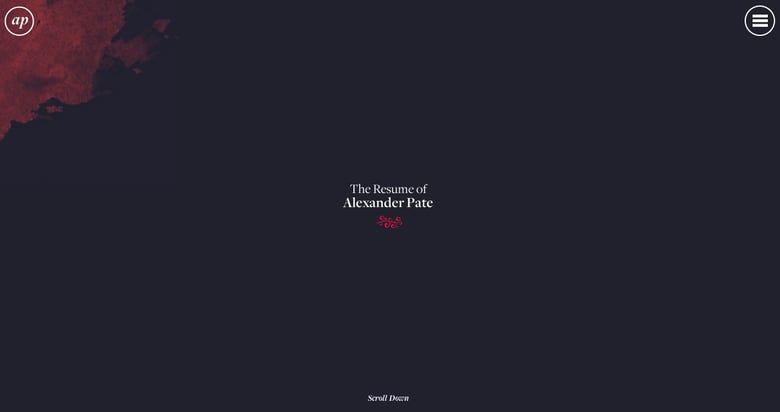 Alexander Pate Resume Thumbnail Preview