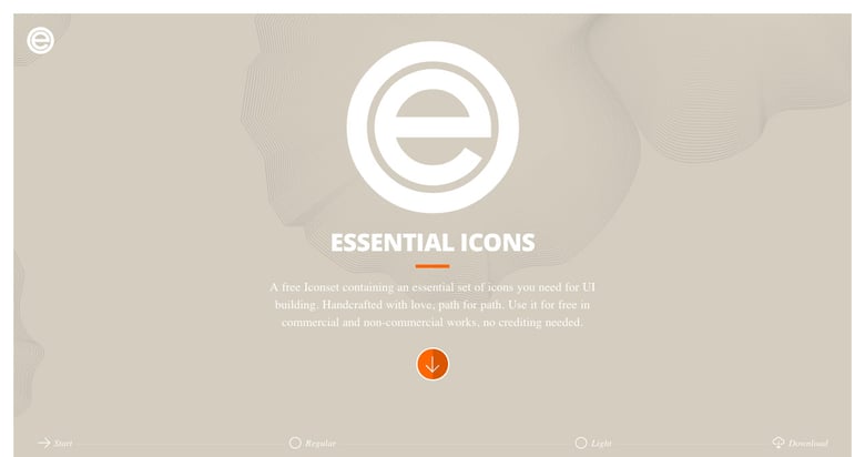 Essential Icons Thumbnail Preview