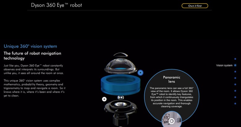 Dyson 360 Eye robot Thumbnail Preview