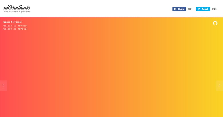 uiGradients Thumbnail Preview