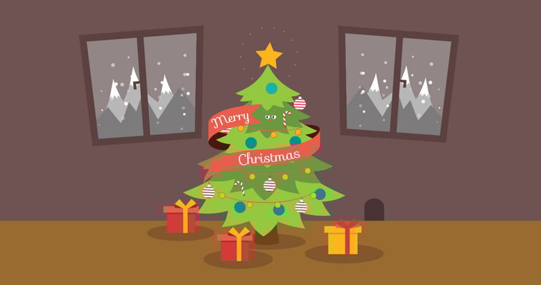 Merry SVG Christmas Thumbnail Preview