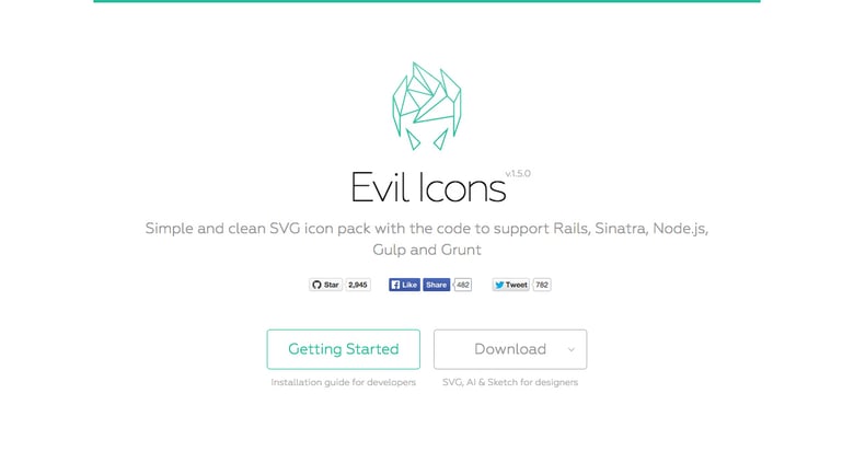Evil Icons Thumbnail Preview