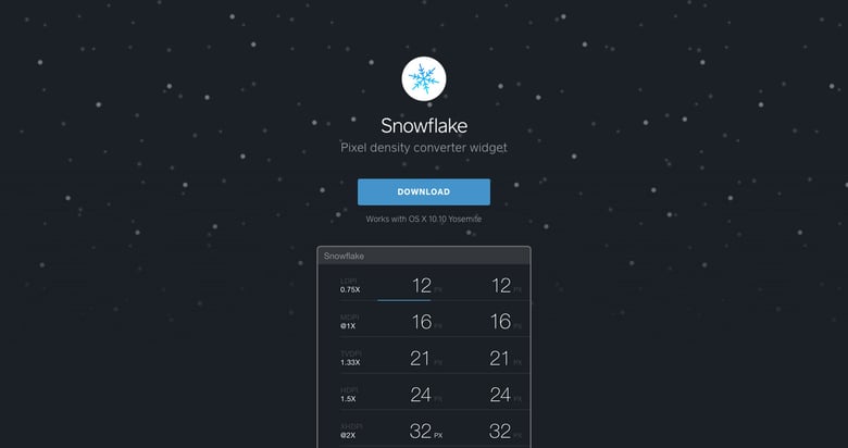 Snowflake Thumbnail Preview