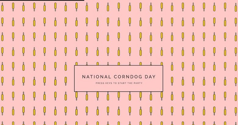National Corndog Day Thumbnail Preview