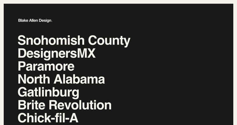 Blake Allen Design Thumbnail Preview