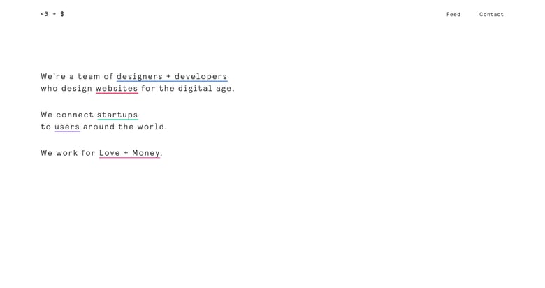 Love + Money Agency Thumbnail Preview