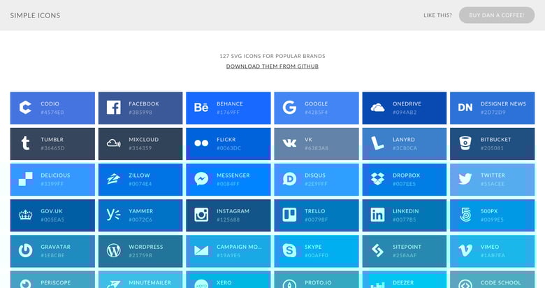 Simple Icons Thumbnail Preview